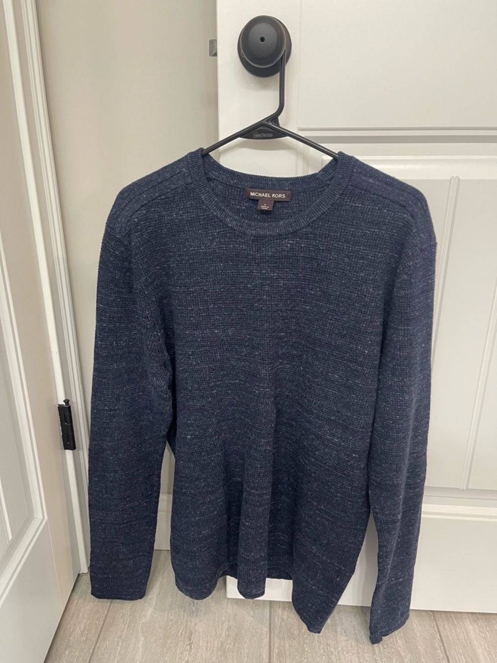 Michael Kors Men's Dark Navy Crewneck Sweater